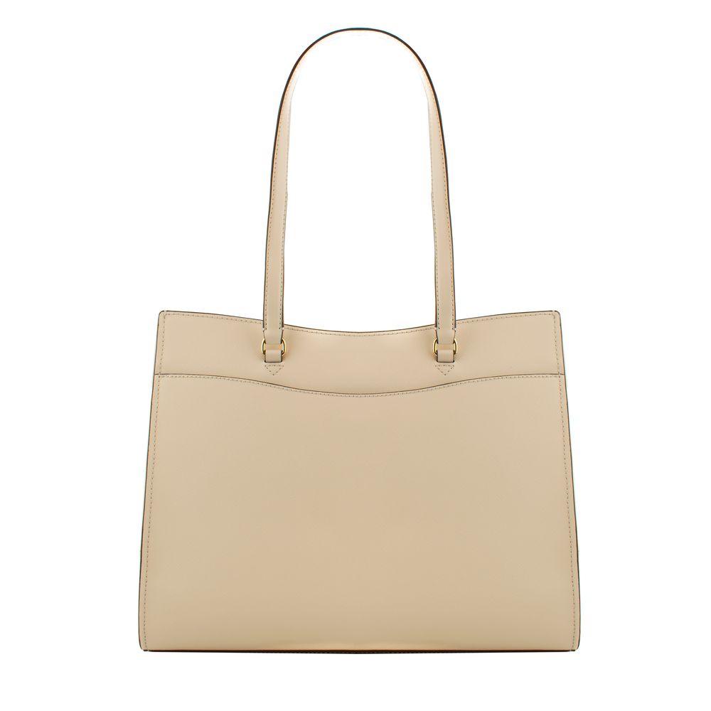 Michael Kors shopper in beige leather