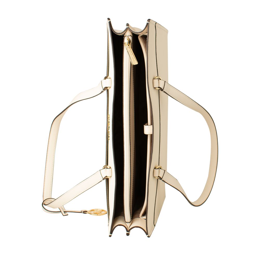 Michael Kors shopper van beige leer