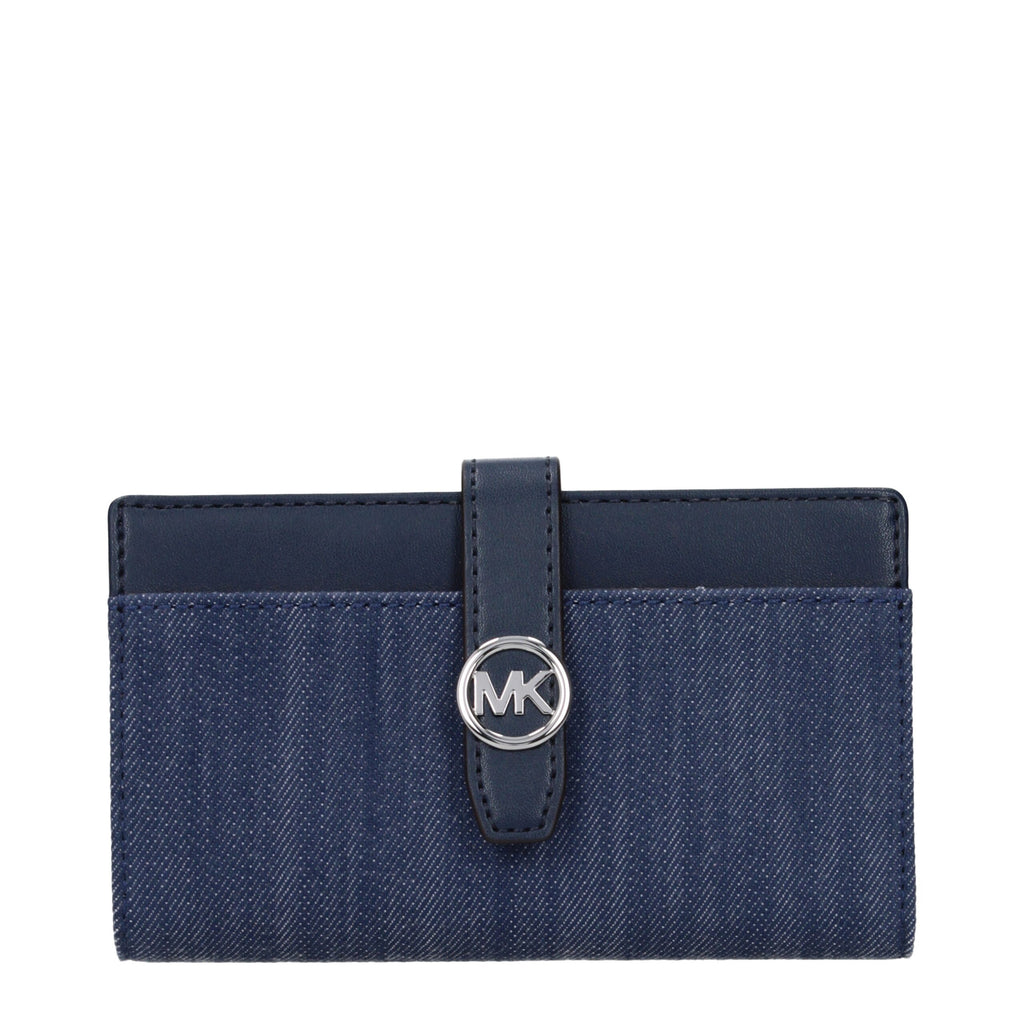 Michael Kors portemonnee in blauw Michael Kors