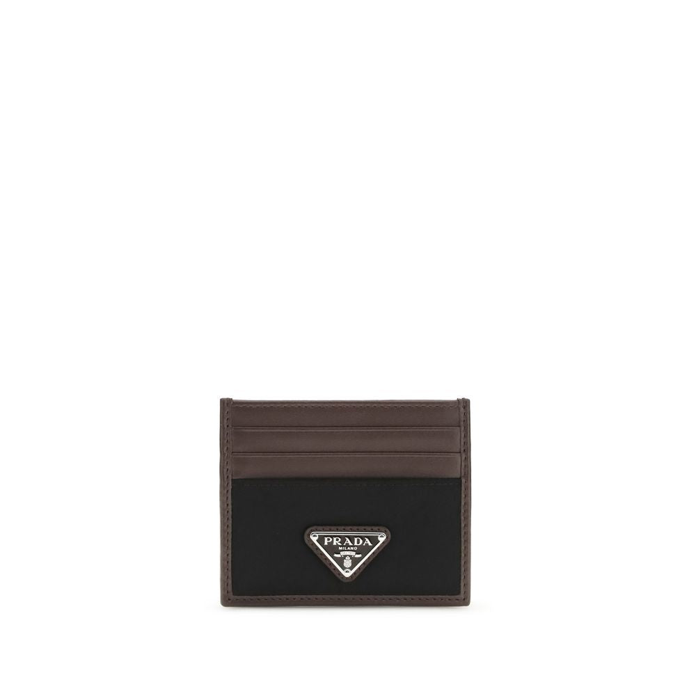 Prada Black Calf Leather Bos Taurus Wallet Prada