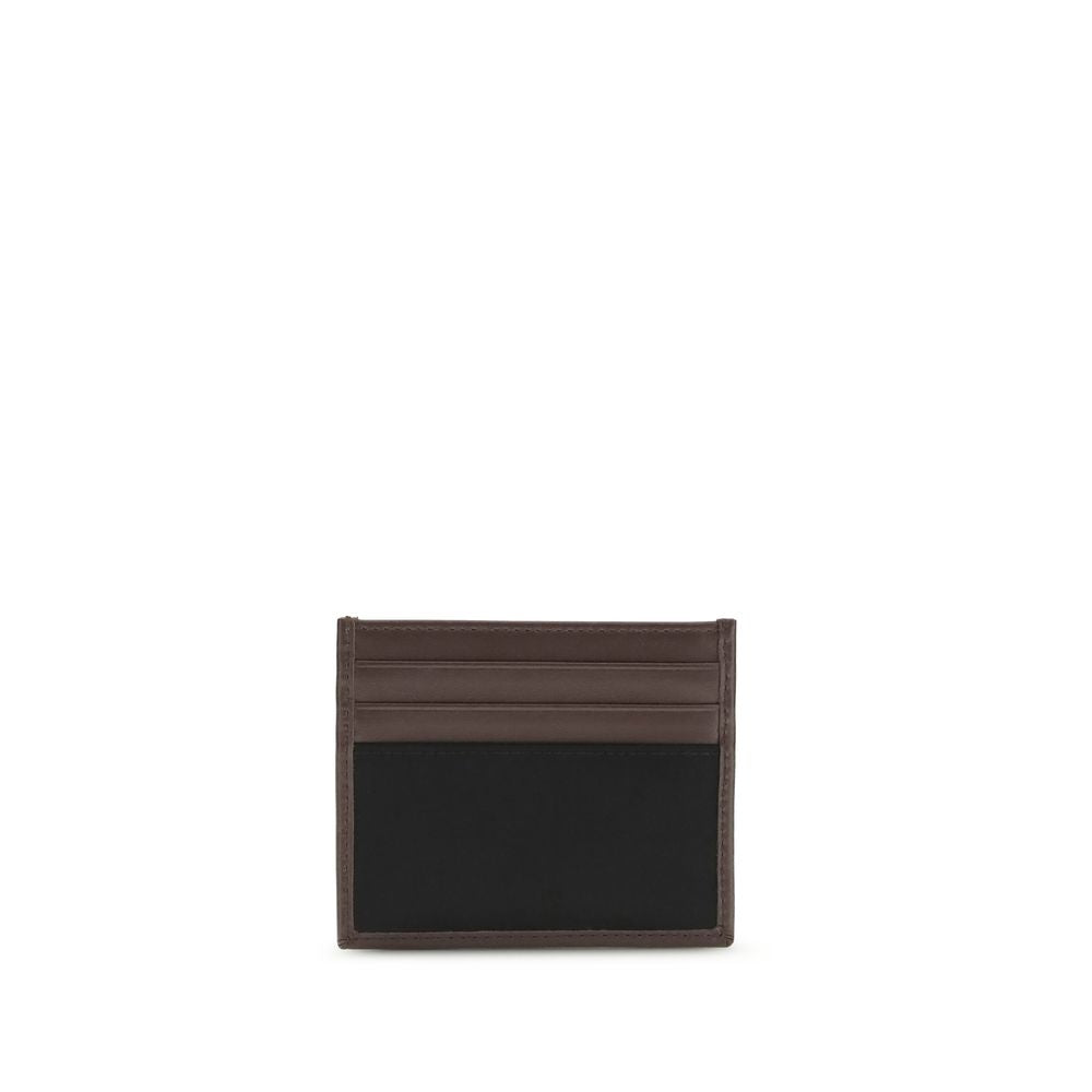 Prada Black Calf Leather Bos Taurus Wallet Prada