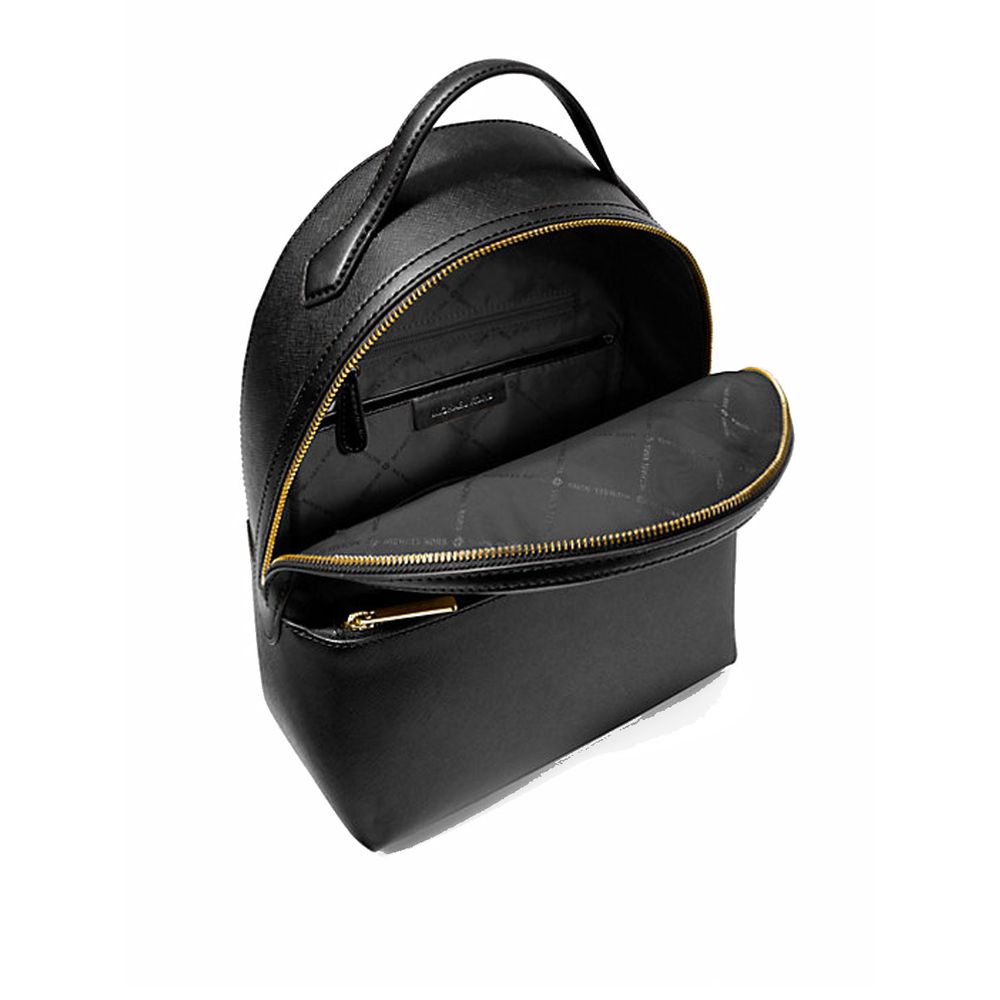 Michael Kors Sheila rugzak in zwart leer