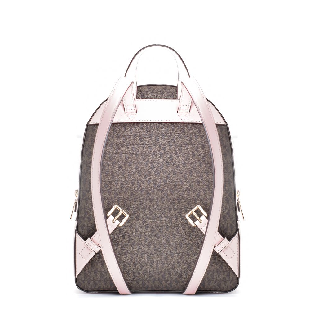 Michael Kors Jaycee rugzak in roze canvas - Maranos
