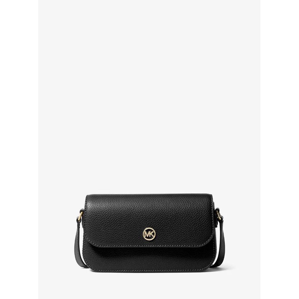 Michael Kors Black Leather Crossbody Bag Michael Kors