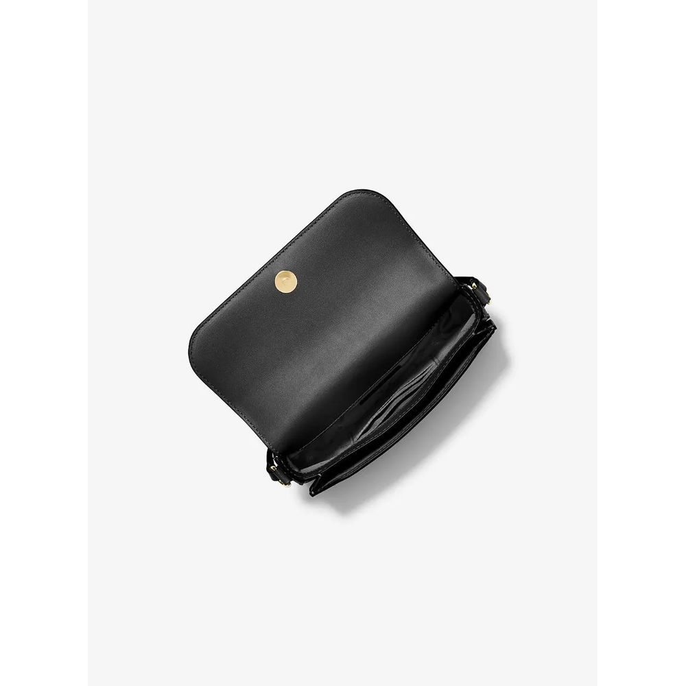 Michael Kors Black Leather Crossbody Bag Michael Kors