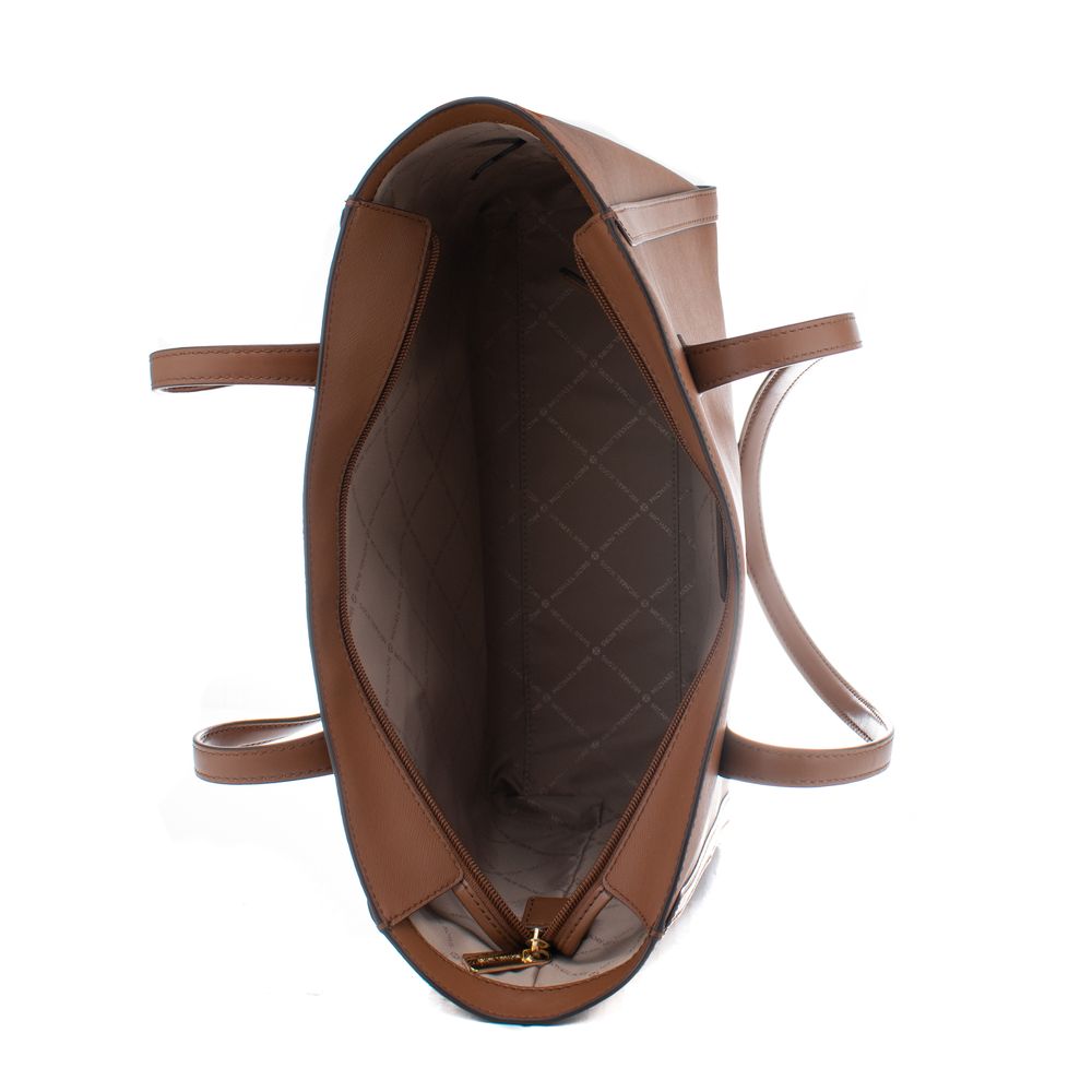 Michael Kors Read draagtas in bruin canvas