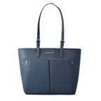 Michael Kors shopper in blue faux leather
