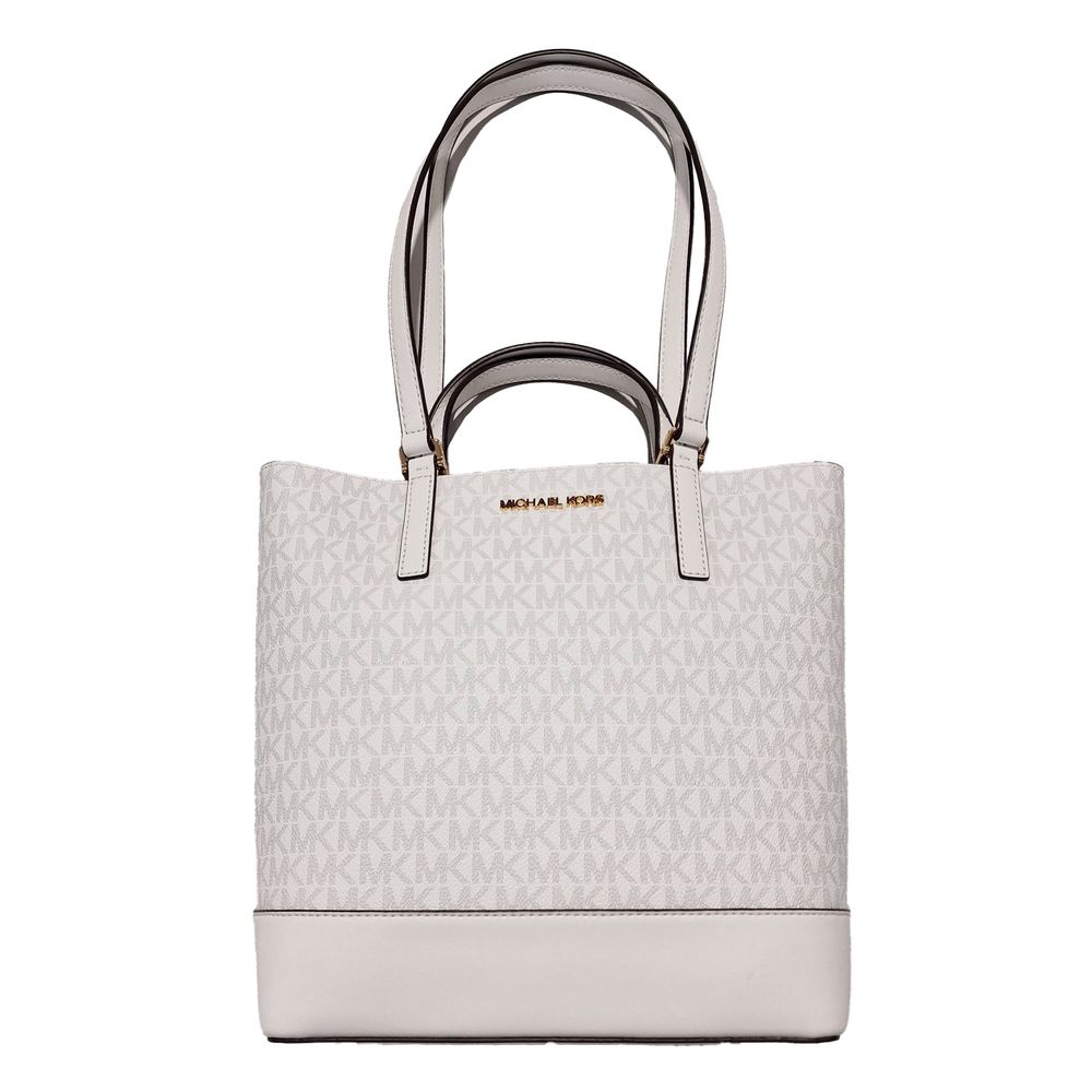 Michael Kors Kelli tote bag in white leather