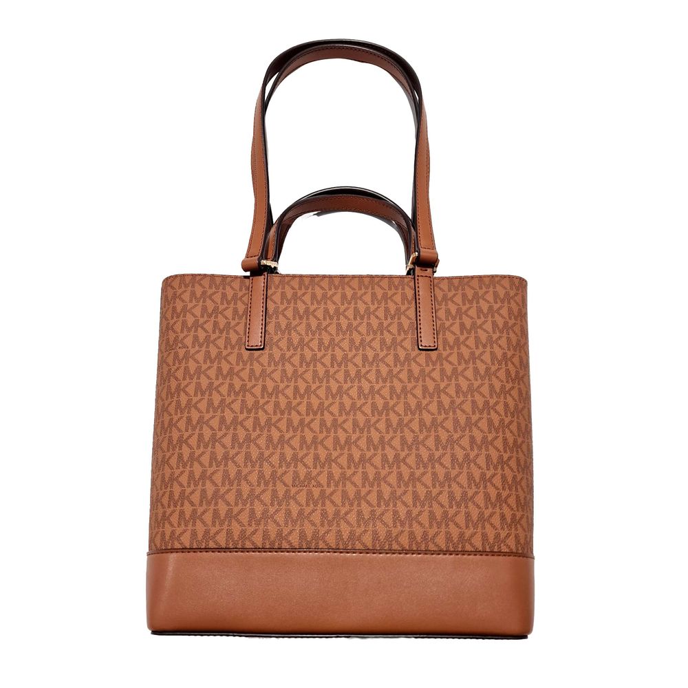 Michael Kors Kelli draagtas in bruin leer