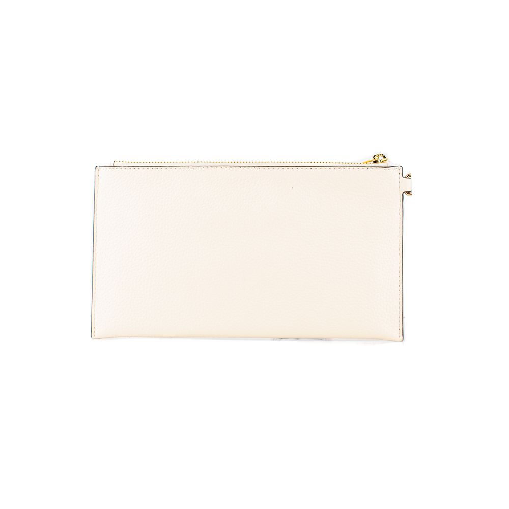 Michael Kors clutch van beige leer
