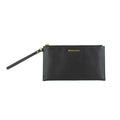 Michael Kors Jet Set Travel clutch in zwart leer