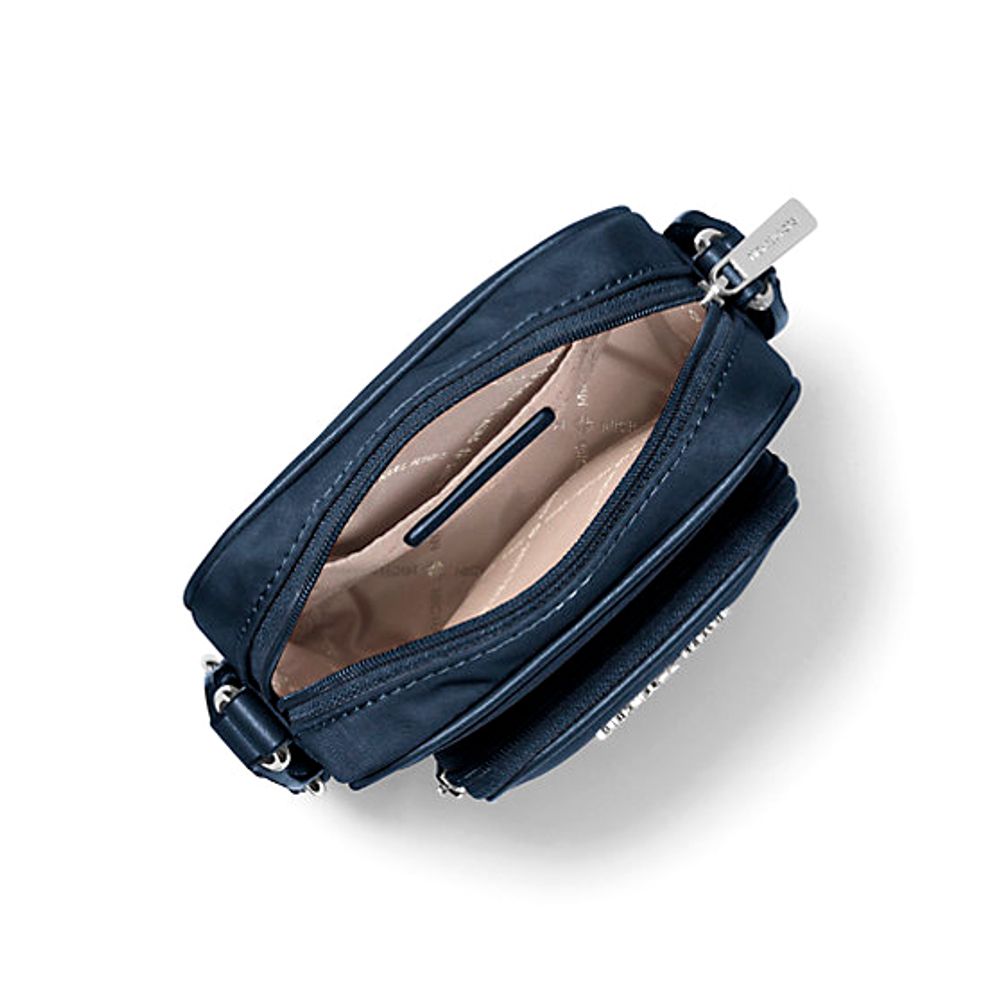Michael Kors messengerbag van blauw nylon