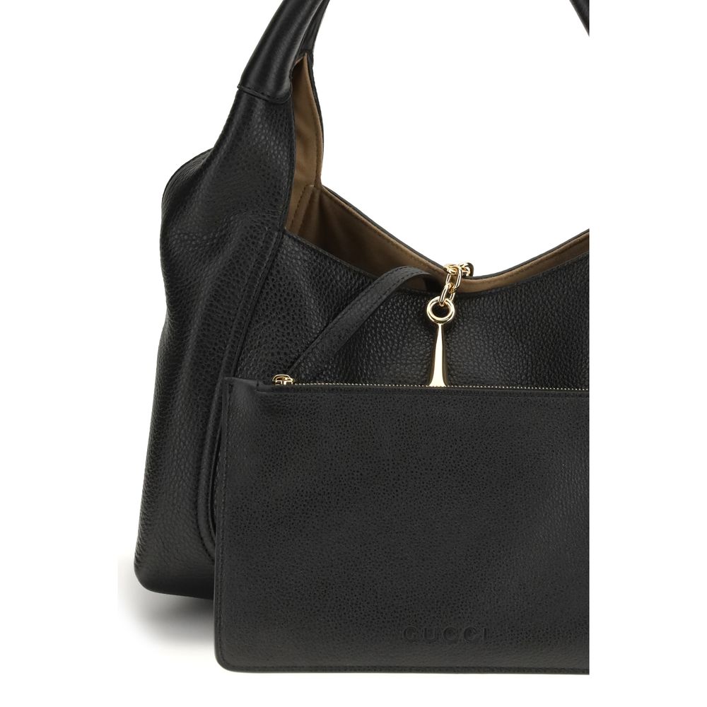 Gucci handbag in black calf leather