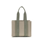 Chloé Beige Linen Shoulder Bag Chloé