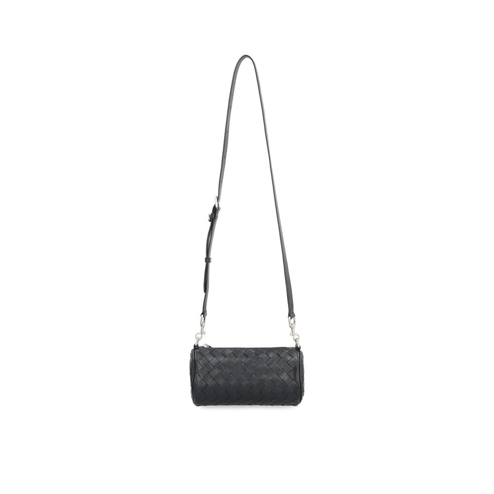 Bottega Veneta Black Calfskin Shoulder Bag Bottega Veneta
