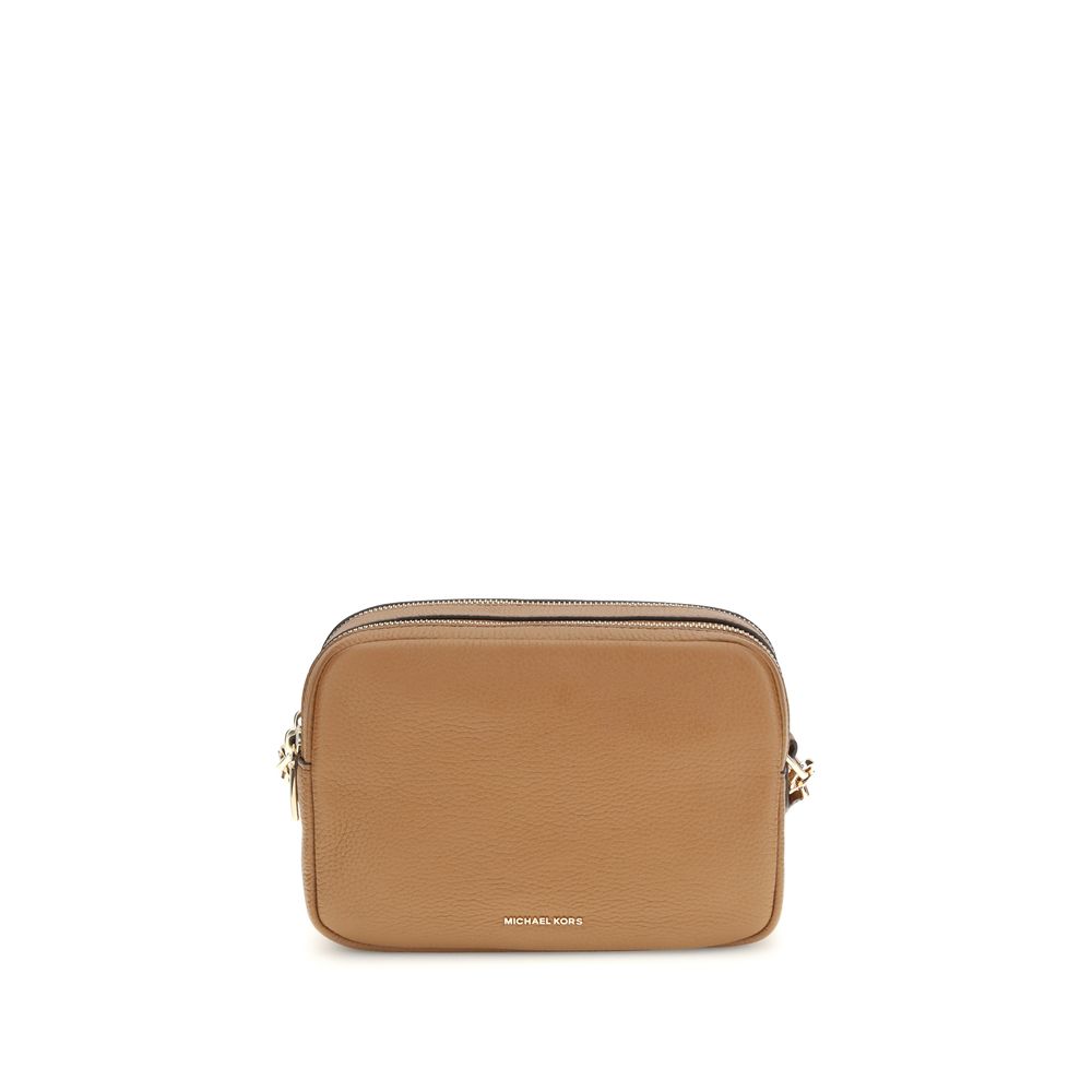 Michael Kors Brown Calf Leather Bos Taurus Shoulder Bag Michael Kors