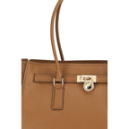 Michael Kors Beige Calf Leather Bos Taurus Shoulder Bag Michael Kors
