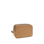 Michael Kors Brown Calf Leather Bos Taurus Shoulder Bag Michael Kors