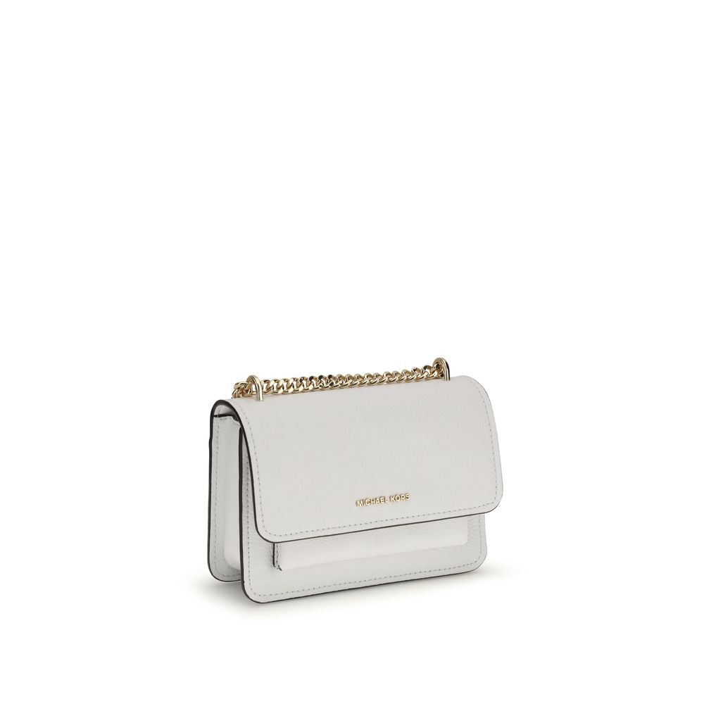 Michael Kors White Calf Leather Bos Taurus Wallet Michael Kors