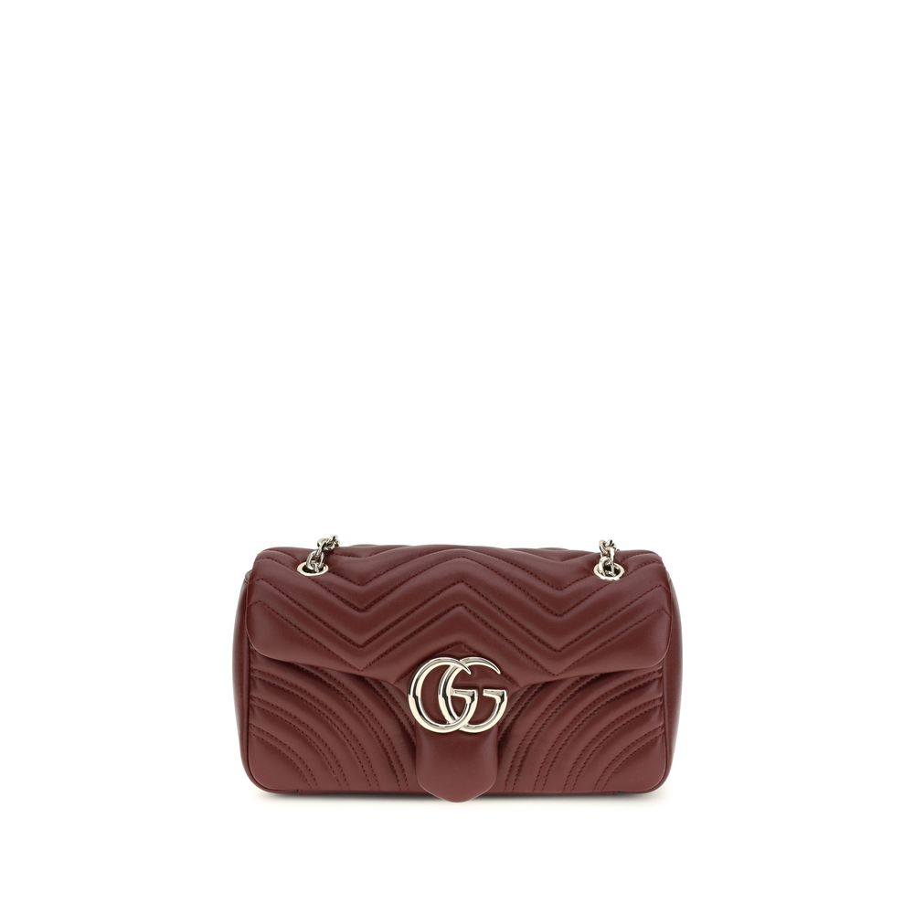 Gucci Bordeaux Calf Leather Bos Taurus Shoulder Bag Gucci