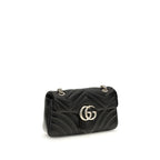 Gucci Black Calf Leather Bos Taurus Shoulder Bag Gucci