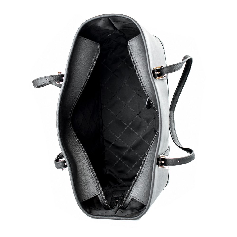 Michael Kors handtas van zwart leer