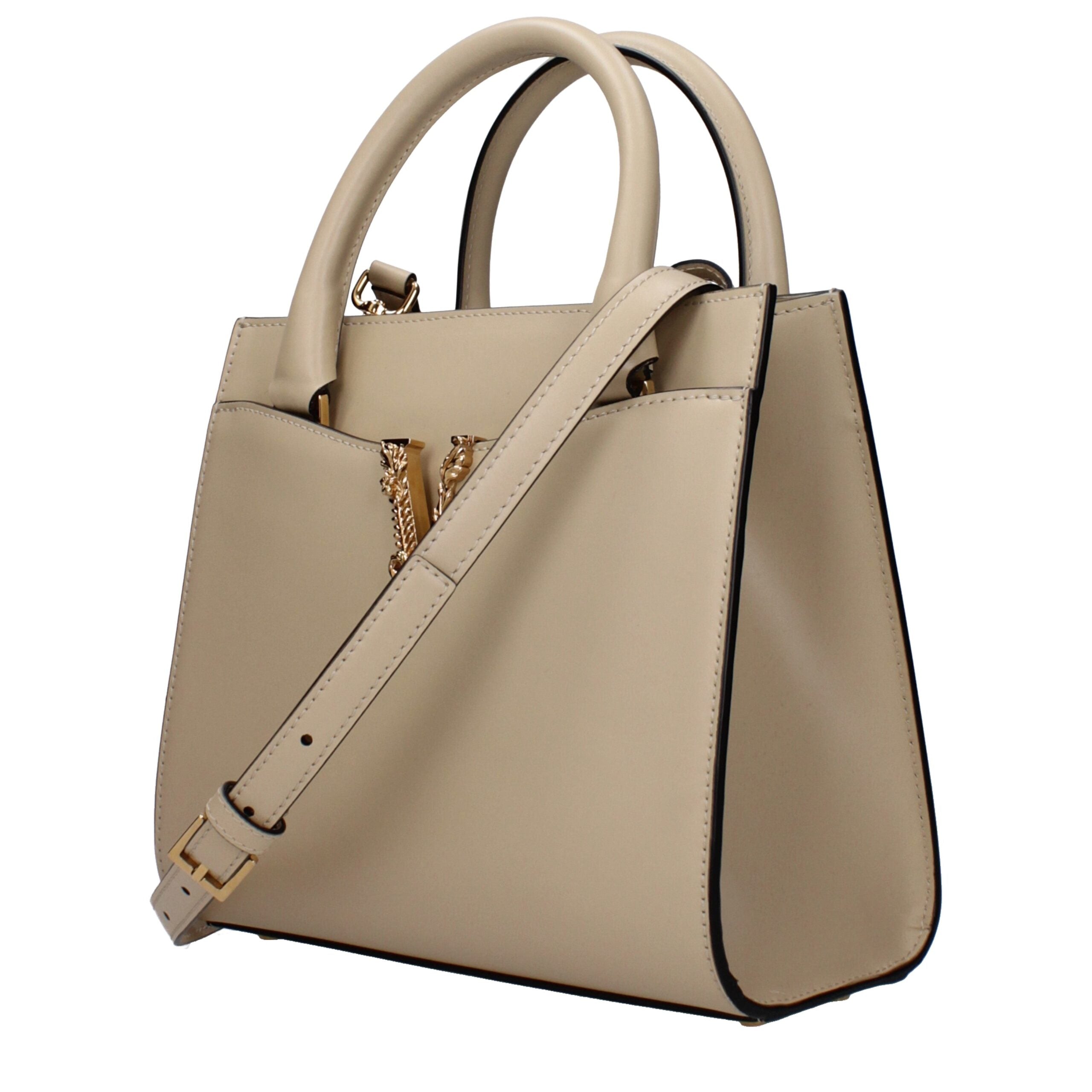 Versace handtas van beige leer