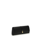 Stella McCartney Black Hemp Clutch Bag Stella McCartney