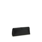 Stella McCartney Black Hemp Clutch Bag Stella McCartney