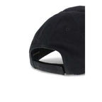 Balenciaga Black Cotton Cap (Baseball Hat) Balenciaga
