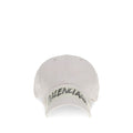 Balenciaga White Cotton Cap (Baseball Hat) Balenciaga