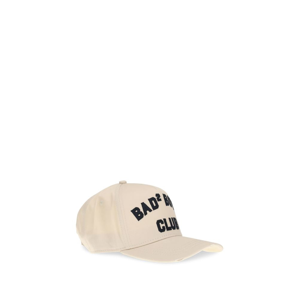 Dsquared² Cream Cotton Cap (Baseball Hat) Dsquared²