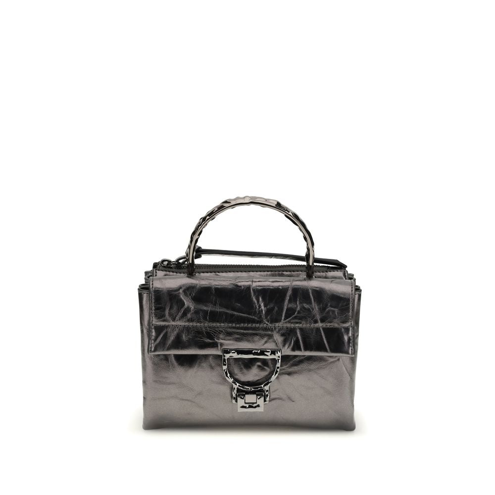 Coccinelle Black Calf Leather Bos Taurus Handbag Coccinelle