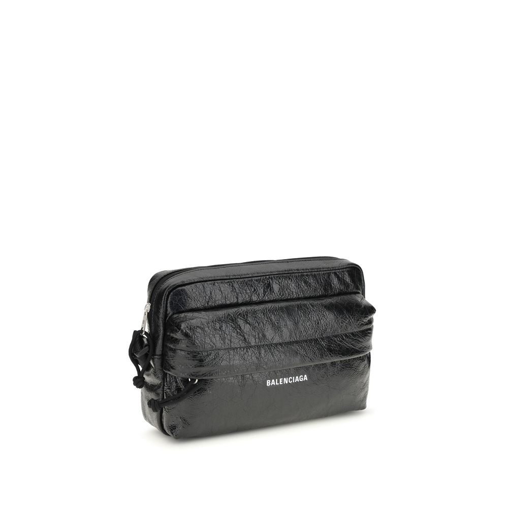 Balenciaga Black Lamb Ovis Aries Aries Shoulder Bag Balenciaga