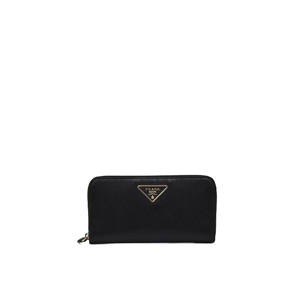 Prada Black Calfskin Wallet Prada