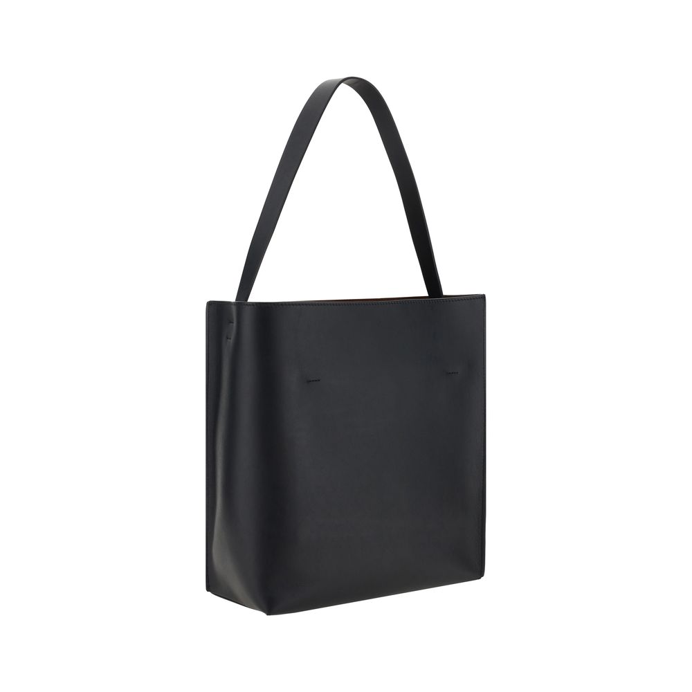 Marni Black Calf Leather Bos Taurus Shoulder Bag Marni