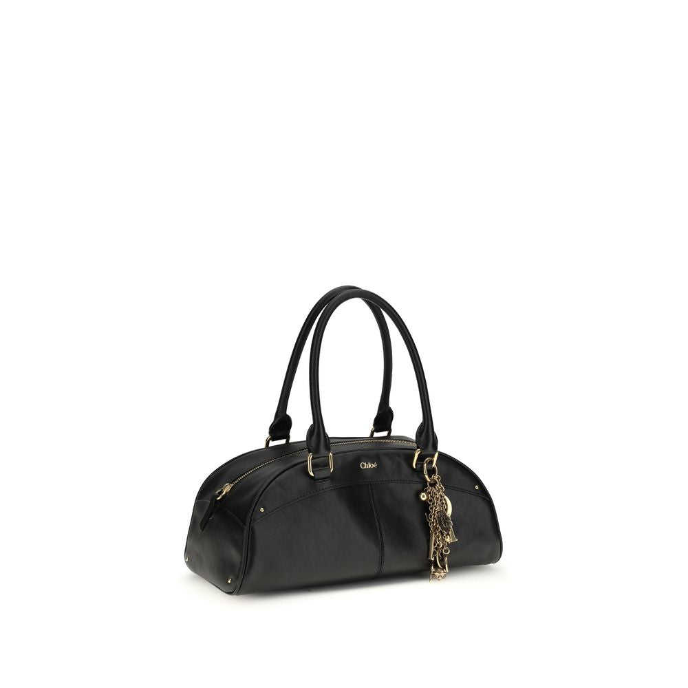 Chloé Black Calf Leather Bos Taurus Shoulder Bag Chloé