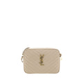 Saint Laurent Beige Calf Leather Bos Taurus Shoulder Bag Saint Laurent
