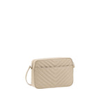 Saint Laurent Beige Calf Leather Bos Taurus Shoulder Bag Saint Laurent