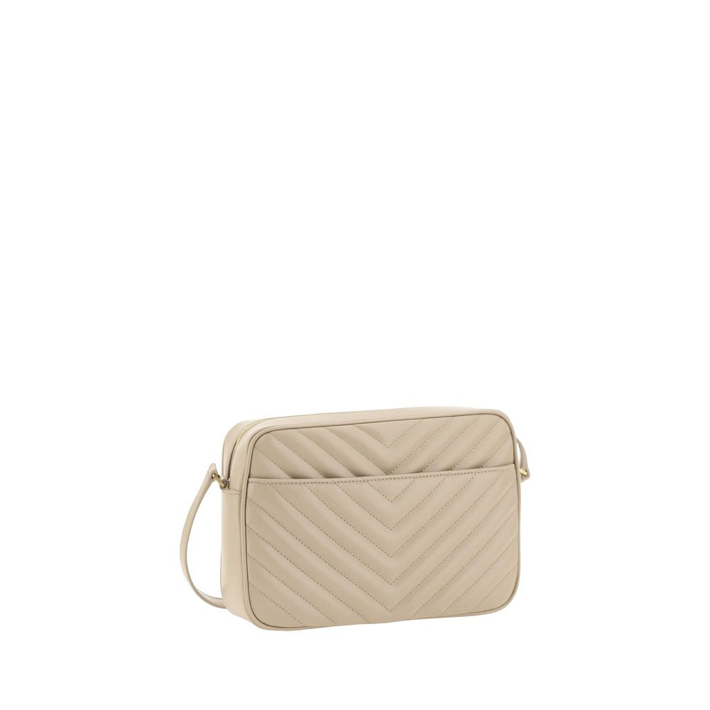 Saint Laurent Beige Calf Leather Bos Taurus Shoulder Bag Saint Laurent