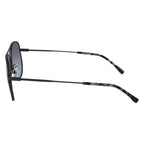 Lacoste zonnebril in grijs metaal