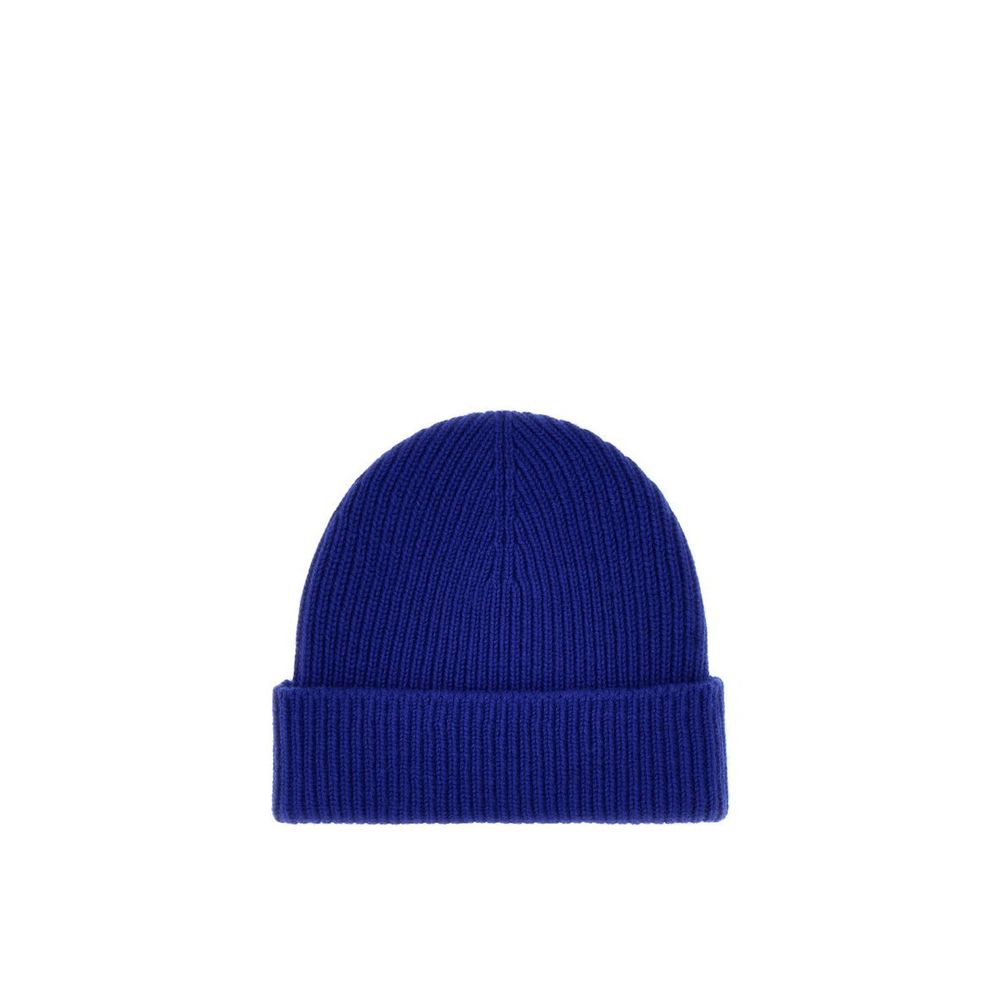 Burberry Blue Cashmere Beanie Burberry