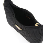 Prada schoudertas in zwart nylon Prada