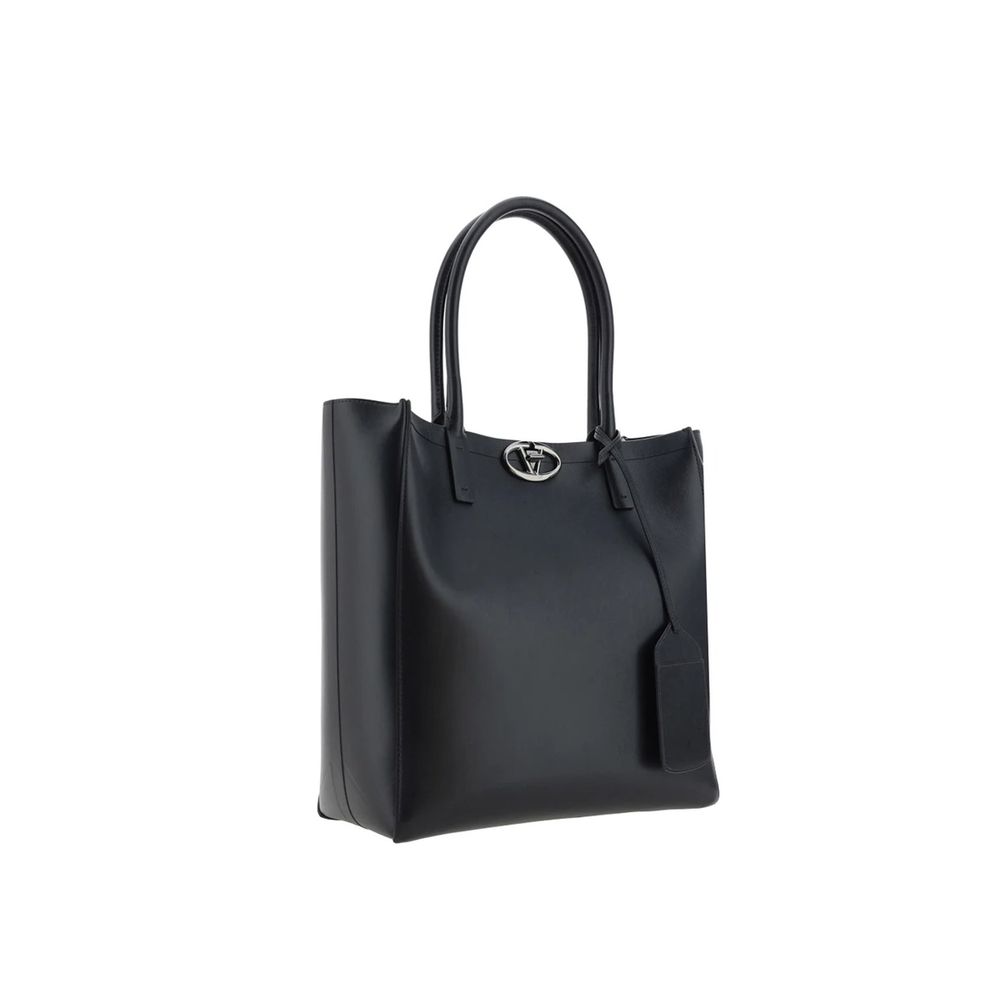 Valentino Garavani tote in zwart kalfsleer Valentino Garavani