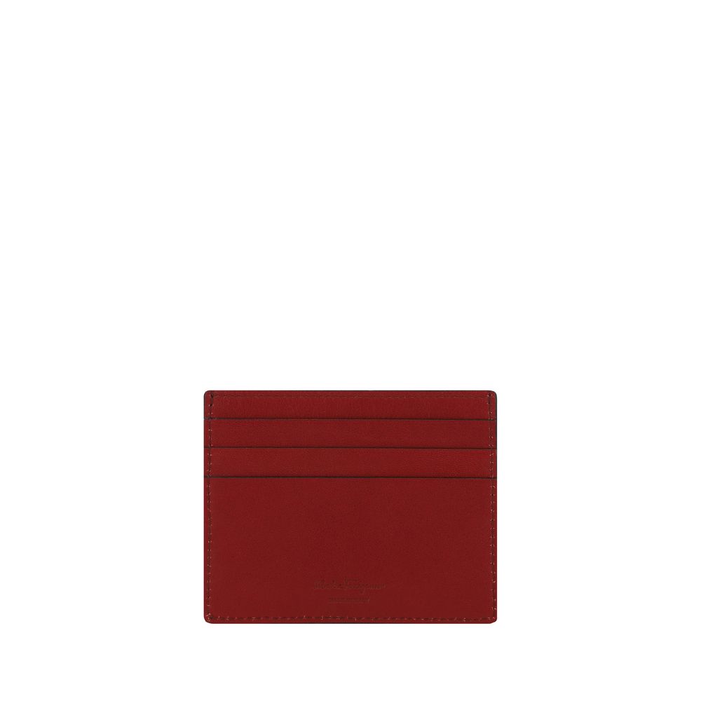 Ferragamo Black Calf Leather Bos Taurus Wallet - Maranos