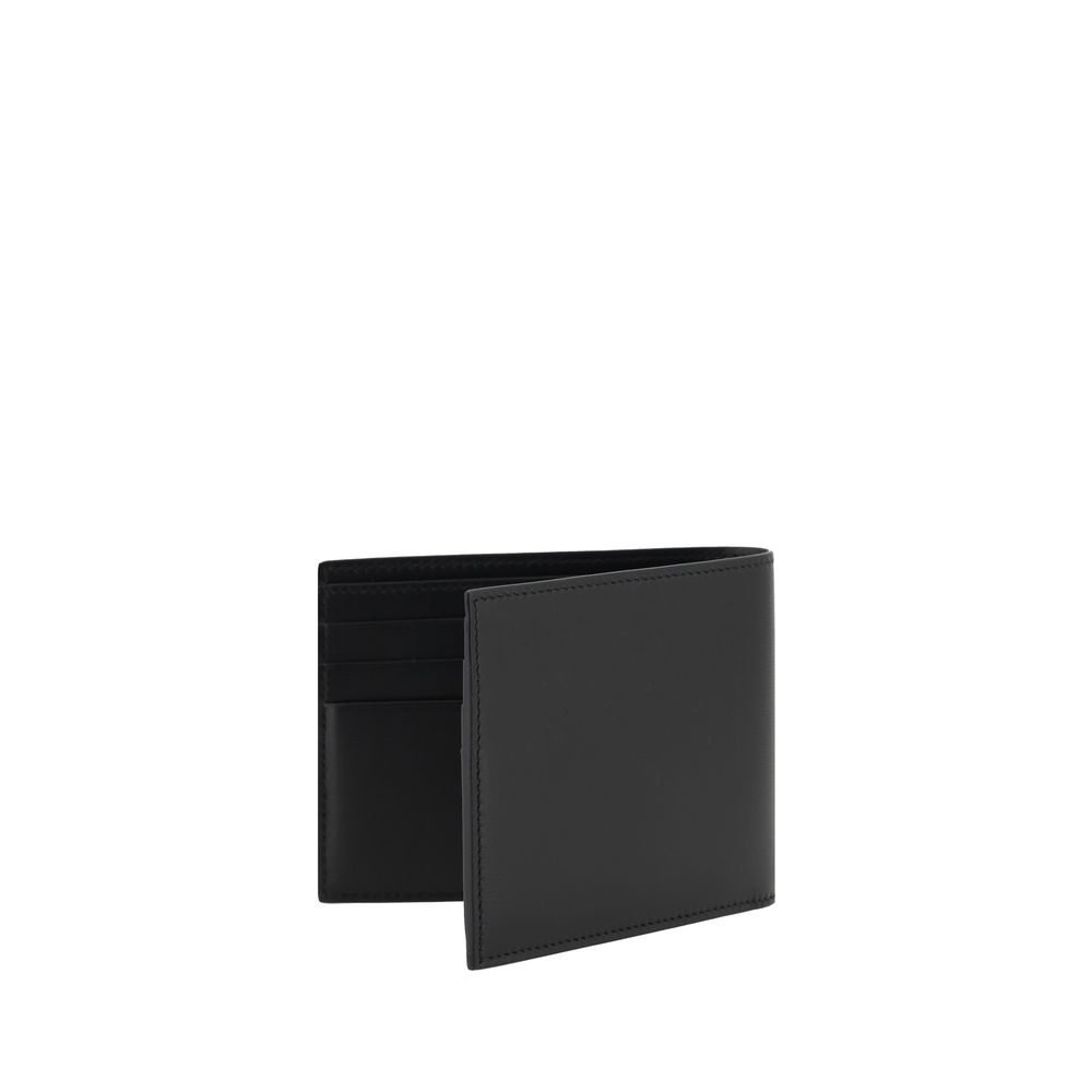 Ferragamo Black Calf Leather Bos Taurus Wallet - Maranos