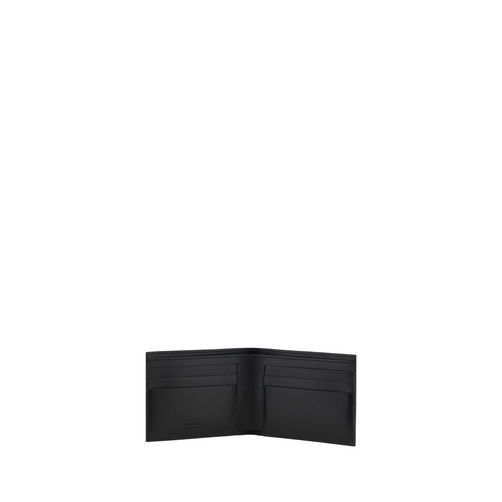 Ferragamo Black Calf Leather Bos Taurus Wallet - Maranos