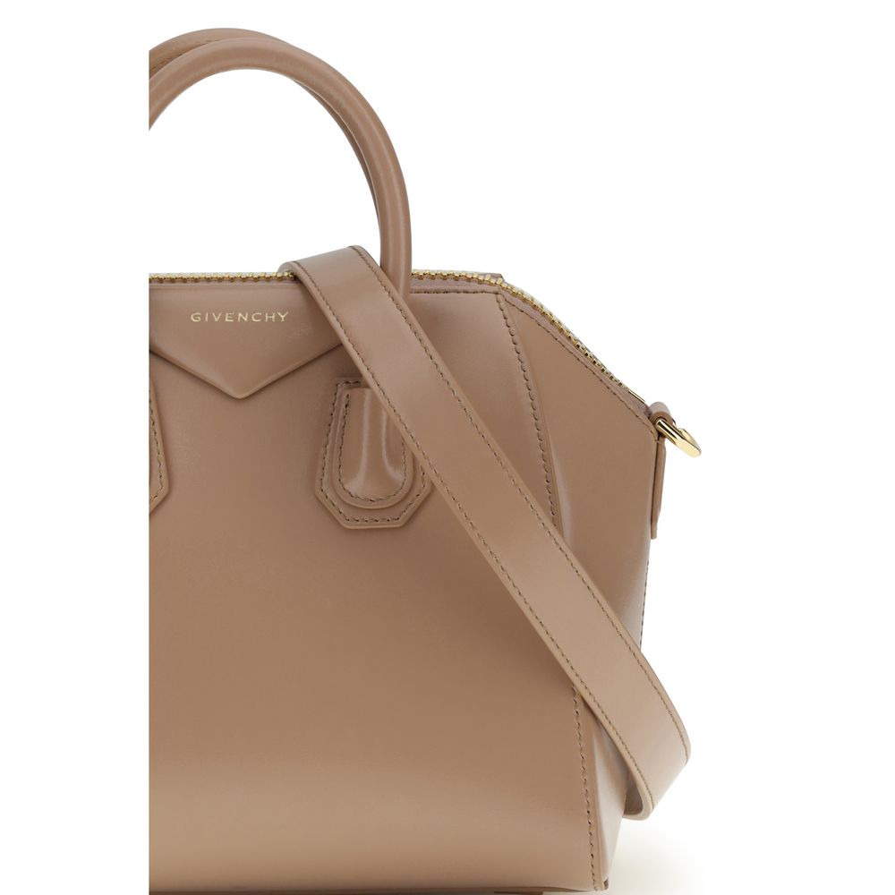 Givenchy Antigona handtas in beige kalfsleer - Maranos