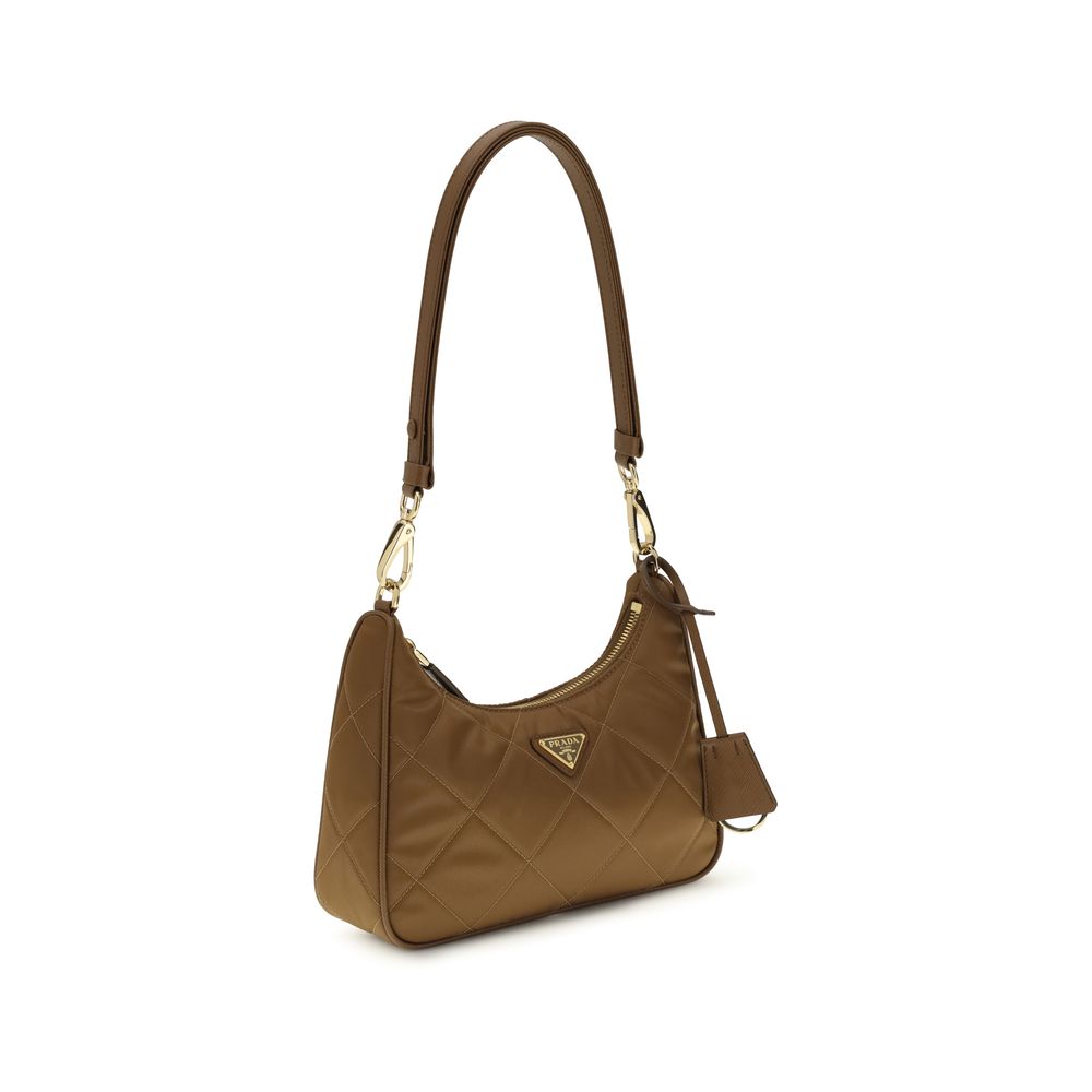 Prada 1995 Re-Edition Shoulder Bag in Brown