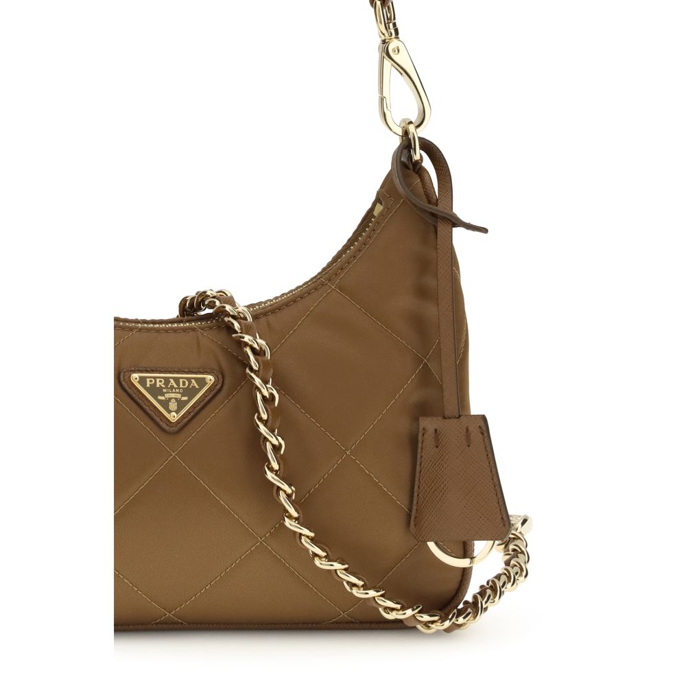 Prada 1995 Re-Edition Shoulder Bag in Brown